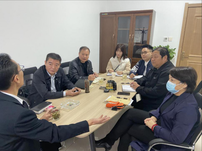 筑牢安全防線，沖刺年度目標(biāo)--集團(tuán)公司領(lǐng)導(dǎo)到泰弘公司、榮弘公司 檢查指導(dǎo)工作